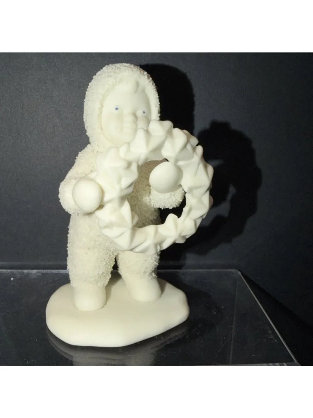 Snowbabies Figure Dept 56 “I Made This Just For You” 1995 Winter Decor 6802-0